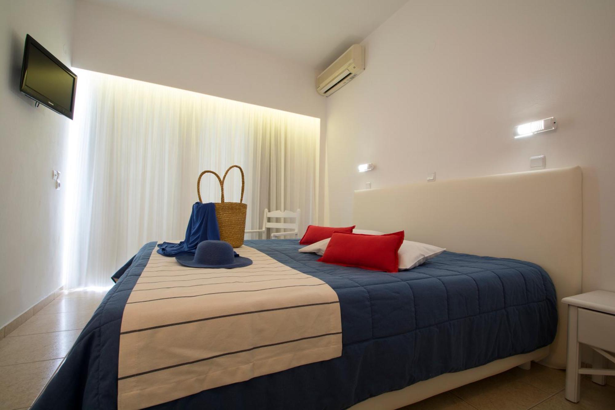 Doppel-/Zweibettzimmer mit Bergblick