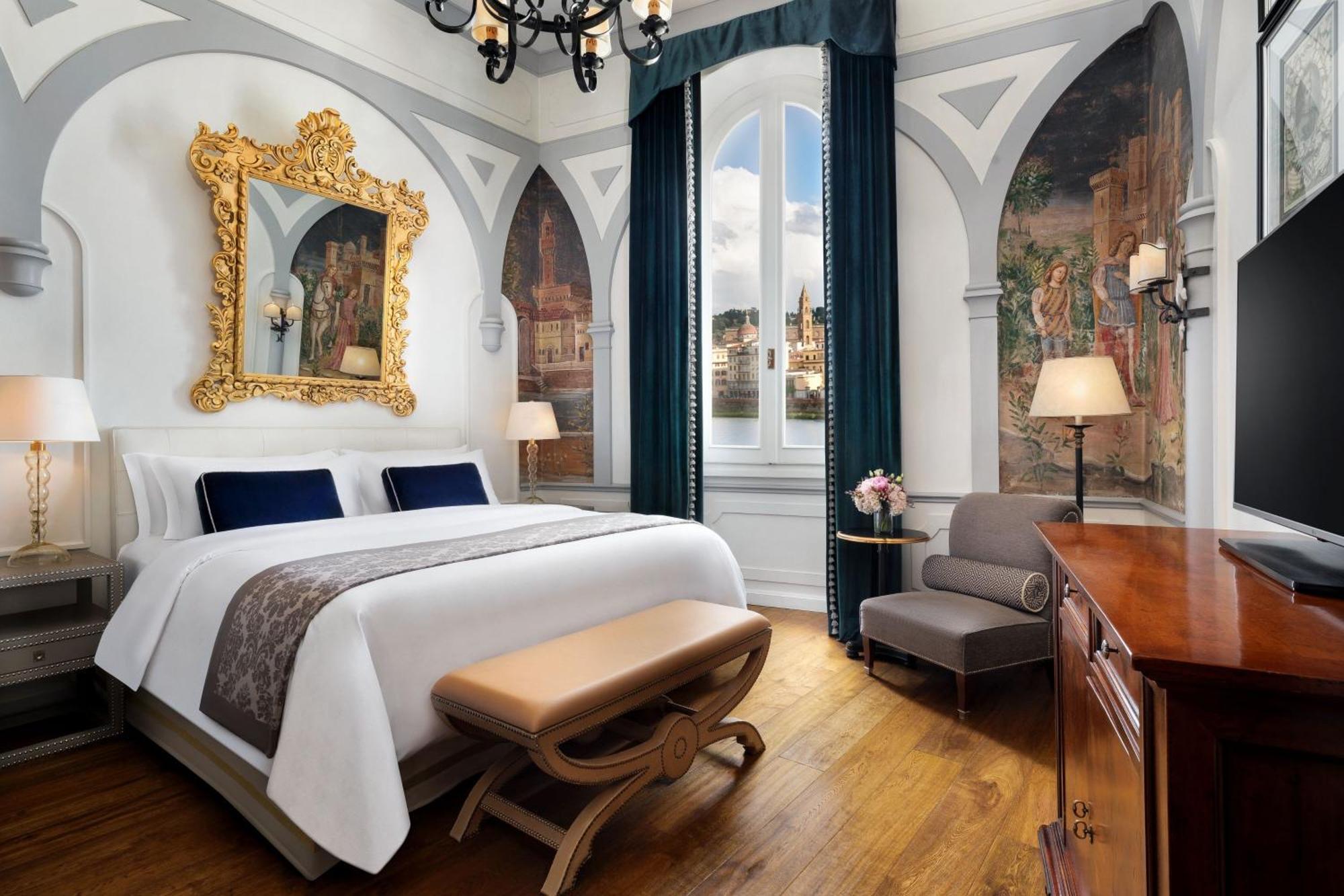 Suíte Deluxe com Cama King-size e Vista do Rio