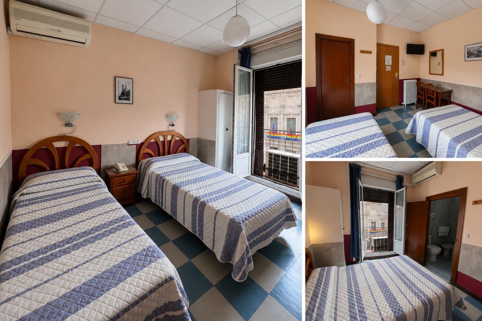 Tweepersoonskamer met 2 Aparte Bedden