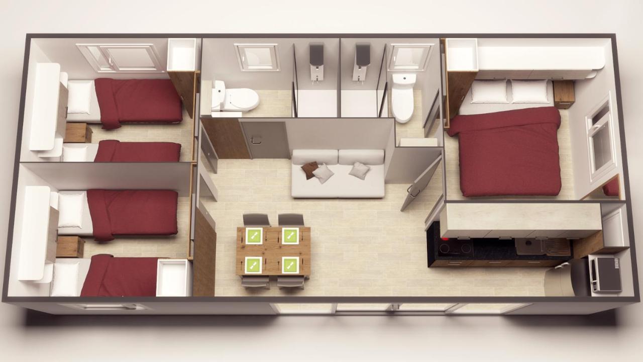 Casa Mobile Family Prestige con 3 Camere da Letto