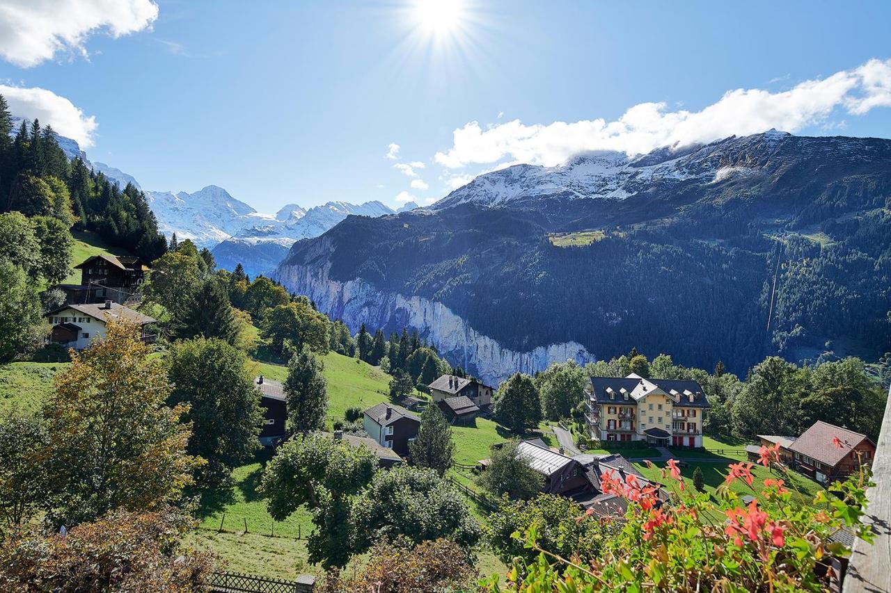 Apartment für 3 Personen mit Bergblick